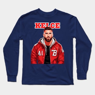 Travis Kelce Long Sleeve T-Shirt